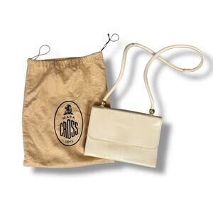 Vintage Mark Cross Leather Bag Purse